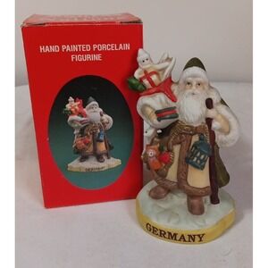 Santas Of The Nations Figurine Germany  4.5" Weinachtsmann Handpainted